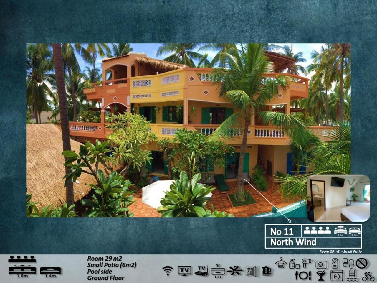 Minhon Hotel Muine Mũi Né Rom bilde